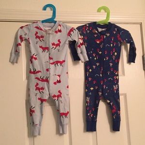 2 Pairs Hanna Andersson PJs!  Size 75 (12-18m)